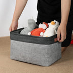 DULLEMELO Fabric Baskets for Storage, Rectangular Fabric Storage Bins - Image 6