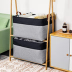 DULLEMELO Extra Large Storage Basket 22X15, 70L Foldable Fabric Toys Baskets - Image 4
