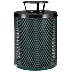 Global Industrial Outdoor Diamond Steel Trash Can by GlobalIndustrial