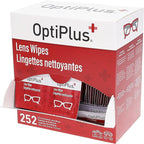 OptiPlus Eyeglass Lens Wipes l Pre-Moistened l Cleaning Wipes - Image 2
