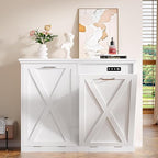 Betterhood Tilt Out Trash Can Cabinet, Hidden Trash Bin - Image 7