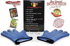 KITCHEN PERFECTION Silicone Smoker Oven Gloves -Extreme Heat Resistant BBQ - Image 2