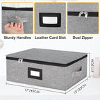 Coffee Mug Storage Box with Dividers, Durable China Storage Containers - Image 4