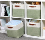 DULLEMELO Storage Baskets for Organizing, Fabric Storage Cubes for Dog Toy Box - Image 6