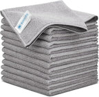 Microfiber Wholesale 12x12 Inch Pro Multi-Surface Microfiber Cleaning Cloths | by MicrofiberWholesale