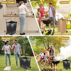 Heavy Duty Portable Trash Bag Holder - Image 7