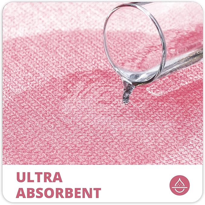 Bath Mat, Ultra Thin Bathroom Rugs, Rubber Bath Mats - Image 4