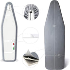 TIVIT Ironing Board Cover 22 x 58, Made in Italy. Pro Grip Pad Covers w/3 - Image 9