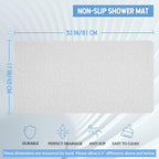 Non-Slip Bathtub Mat, Anti Slip Shower Mat, Fast Drying Bathtub Mats, Foot - Image 2