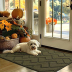 hicorfe Indoor Door Mat, Non Slip Door Mats, Absorbent Resist Dirt Entrance by Hicorfe