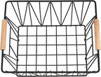 Amazon Basics Rectangular Wire Storage Baskets - Image 3