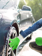 Bencailor 3 Pairs Microfiber Plant Dusting Gloves Leaf Cleaning Gloves - Image 4