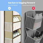 Yecaye 2 Pack 4 Tier Over the Door Organizer, Foldable Portable Baby Essentials - Image 2