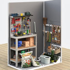 UDPATIO Outdoor Storage Shed 5x3 FT, Plastic Garden Shed - Image 4