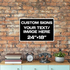 Custom christmas decorations, Aluminum Weatherproof Metal Sign, Optional - Image 7