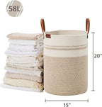 VIPOSCO Tall Laundry Basket, Large Dirty Clothes Hamper - Image 5