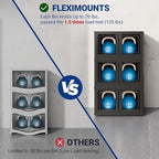 FLEXIMOUNTS 228 QT Stackable Storage Bins - Image 4