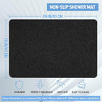 Non-Slip Bathtub Mat, 2 Pack Anti Slip Shower Mat, Fast Drying Bathtub Mats - Image 2