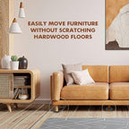 16-Pack Furniture Sliders for Hardwood Floors & Carpet, Save 80% Effort - Image 9