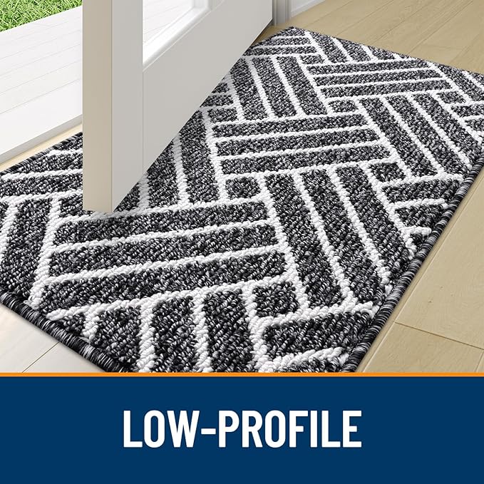 OLANLY Indoor Door Mat, 32x20 Inch, Dirt Resistant and Absorbent, Non-Slip - Image 4