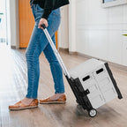 CleverMade Collapsible Wheeled Crate - Image 7