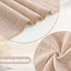 Homaxy Microfiber Kitchen Towels and Dishcloths Set, 16 Pack Soft and Absorbent - Image 2