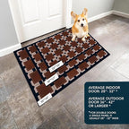 Ultra Thin Door Mat Indoor Entrance, 1/10 in Thin Door Mats - Image 7