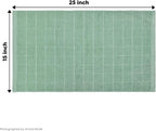 Artoid Mode Checkered Designed Cotton Dark Green Terry Kitchen Dish Towels - Image 7