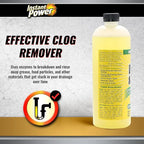 Instant Power Disposal and Drain Cleaner – Liquid Enzyme Clog Remover, Cleans - Image 3