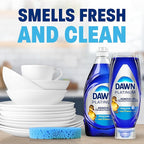 Dawn Platinum EZ-Squeeze Dish Soap, Dishwashing Liquid, Fresh Rain, 2x18oz - Image 8