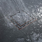 RANDOM Oil Rubbed Bronze Shower Drain Square - Image 8