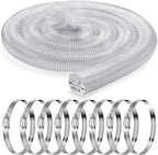 3 Inches 30 ft PVC Dust Collection Hose by Yaocom