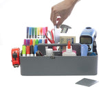 2 PACK - Portable DIY 8 Dividers Durable Plastic Tote Tool & Supply Cleaning - Image 4