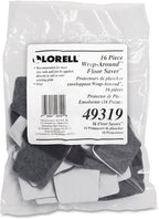 Lorell LLR49319 Wrap Around Floor Savers - Image 4