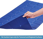 Foldable Silicone Bathtub Mat: Jumbo Size Heavy Duty Safety Bath Mat - Image 5