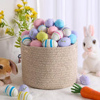 Small Basket for Organizing | Cube Shelf Closet Storage Baskets | 9.7×9.7×7.1” - Image 8