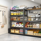 1980LBS Storage Shelves, 5-Tier Adjustable Pantry Shelves, Metal Shelving Unit - Image 7