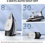 Steam Iron for Clothes Rapid Heating, 1700W Iron - Image 5
