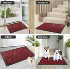 Yimobra Large Door Mat 36x24, All-Weather Waterproof Non-Slip Welcome Matt - Image 9