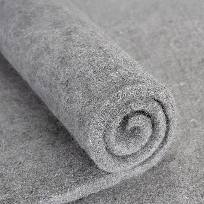 RUGPADUSA - Eco-Plush - 7'10" x 9'10" - 1/2" Thick - 100% Felt - Luxurious - Image 5