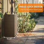 62-Gallon Outdoor Trash Can - Image 3
