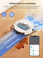 Lefant Robot Vacuum and Mop Combo, 8 Weeks Self-Emptying - Image 6