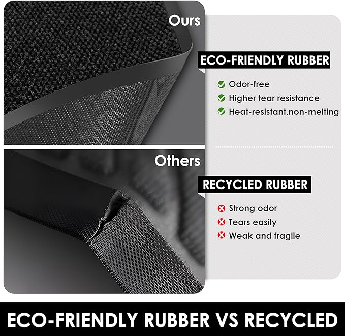 3′ x 26′ Front Door Mat Indoor Outdoor Entrance, Commercial Floor Mat Heavy - Image 9