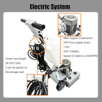 Floor Grinding Scrubber Buffer Polisher Machine Square Chassis Clean Polish Wax - Image 5