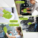 Plant Dusting Gloves, Microfiber Dusters - Image 6