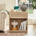 LEYAOYAO Rattan Nightstand - Image 3