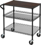 Finnhomy 3 Tier Heavy Duty Commercial Grade Utility Cart by Finnhomy