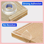 Clear Soft Corner Protectors for Furniture Strip, 1.2in x9.84FT, Sharp Edge & - Image 3