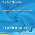 Large Microfiber Cleaning Towels, Ultra Soft Plush Washcloth Rag, Household and - Image 3