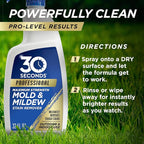 30 SECONDS Pro Mold and Mildew Stain Remover | Scrub Free | Brighter Results - Image 8